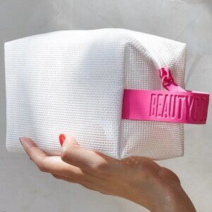 Beautycounter Mesh Makeup / Toiletry Bag